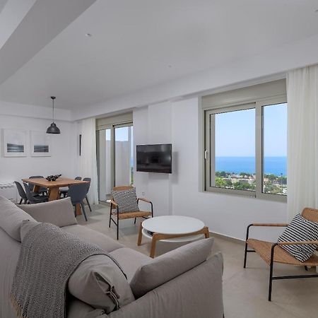 Villa Allegra With Pool In Pefkos, Lindos Area Pefki エクステリア 写真