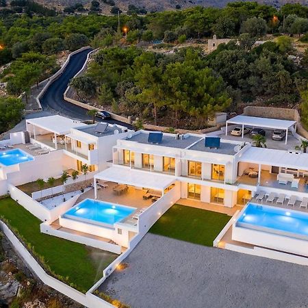 Villa Allegra With Pool In Pefkos, Lindos Area Pefki エクステリア 写真